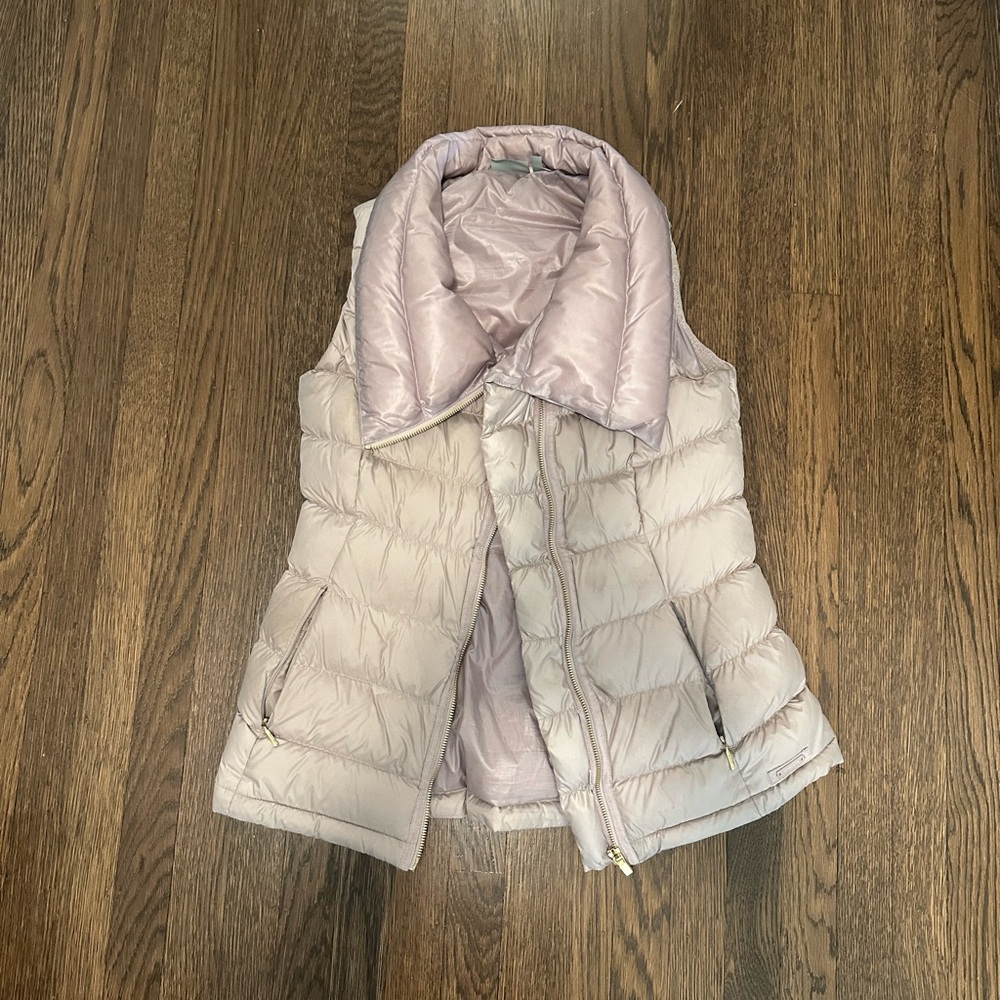 Athleta Blush Quilted Puffer Vest